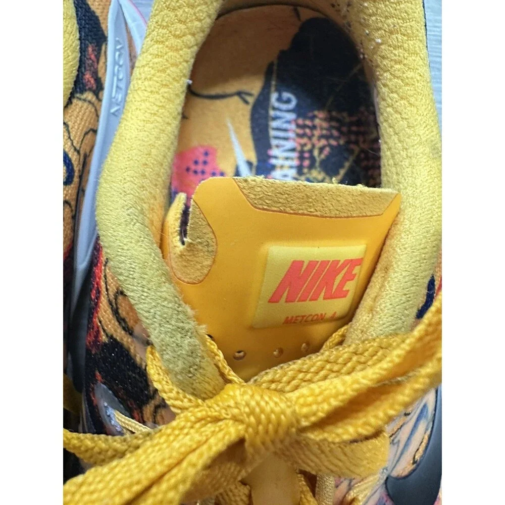 Nike Metcon 4 XD Premium Floral Gold Training Shoe Women’s 8 CrossFit HIIT